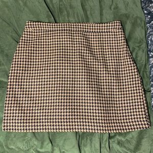 Nine West | Houndstooth Skirt